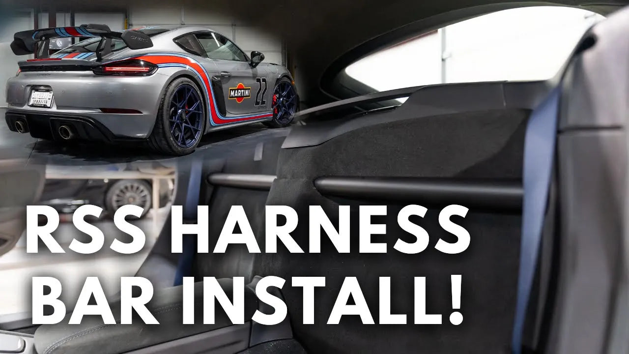 How to Install an RSS Harness Bar on a Porsche Cayman GT4 RS