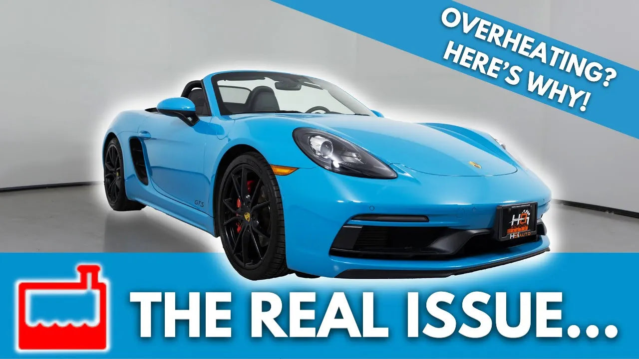 Porsche 718 Cayman & Boxster Coolant System Fault – Causes & Fixes (2017+)