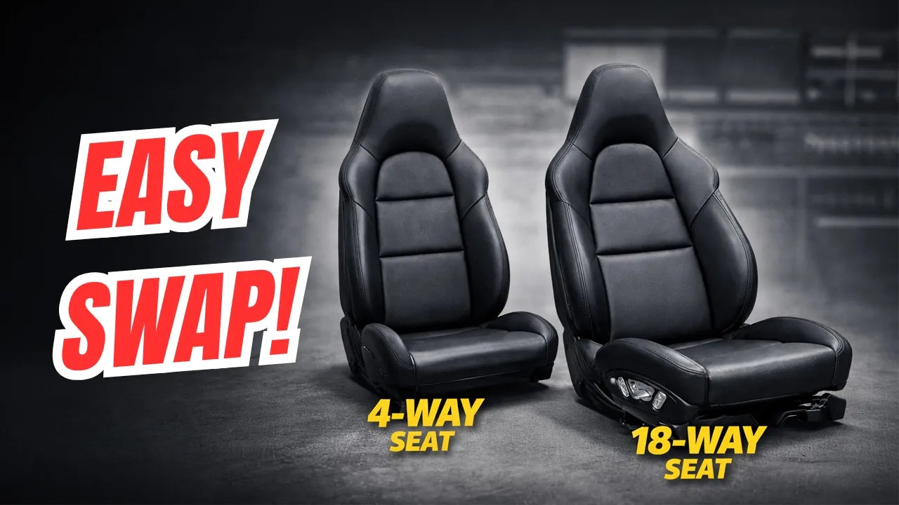 How to Swap 18‑Way Seats Into a Porsche 911 991.1 (Install Guide)