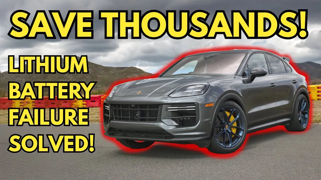 How To Fix Porsche Cayenne Lithium Battery Failure (2019+) – Our AGM Conversion Kit