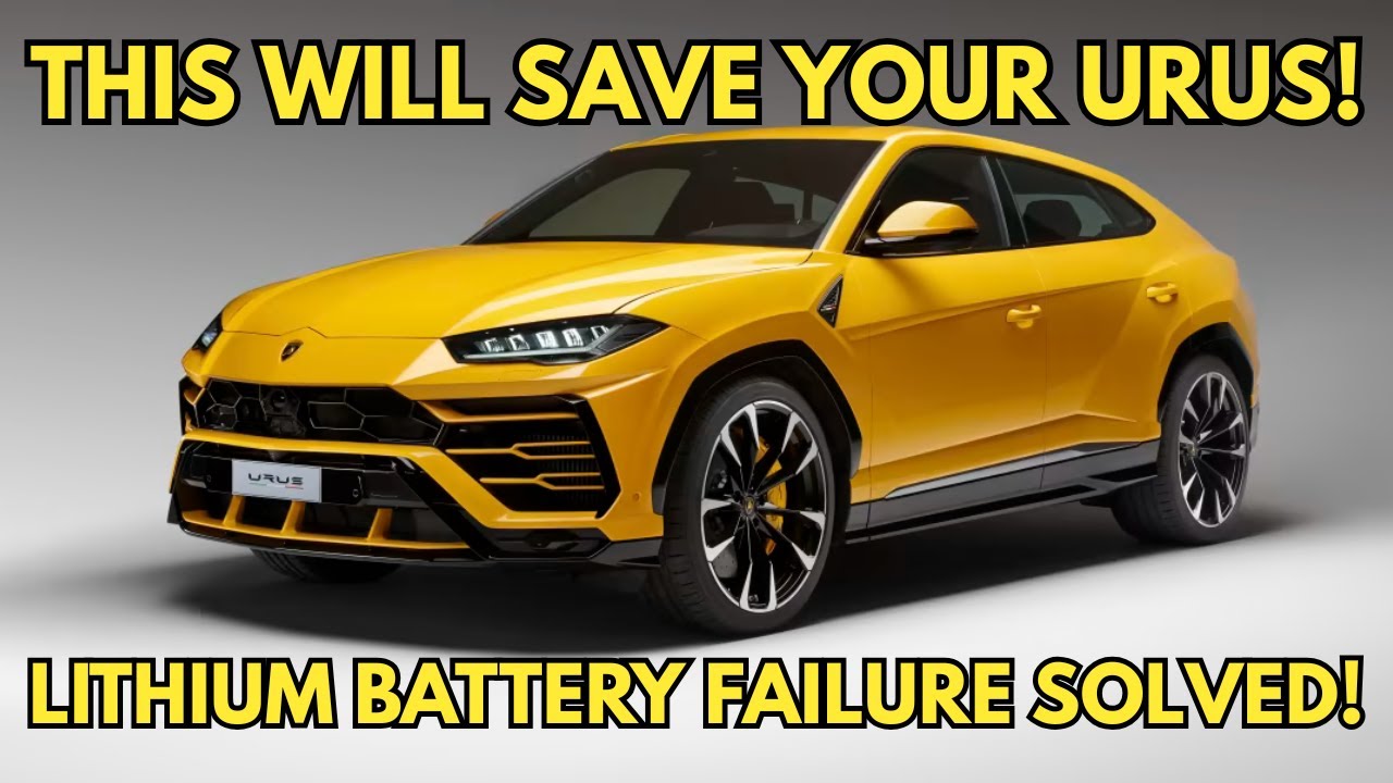 Lamborghini Urus Battery Fix – 2018–2019 Lithium Problem & Our AGM Conversion