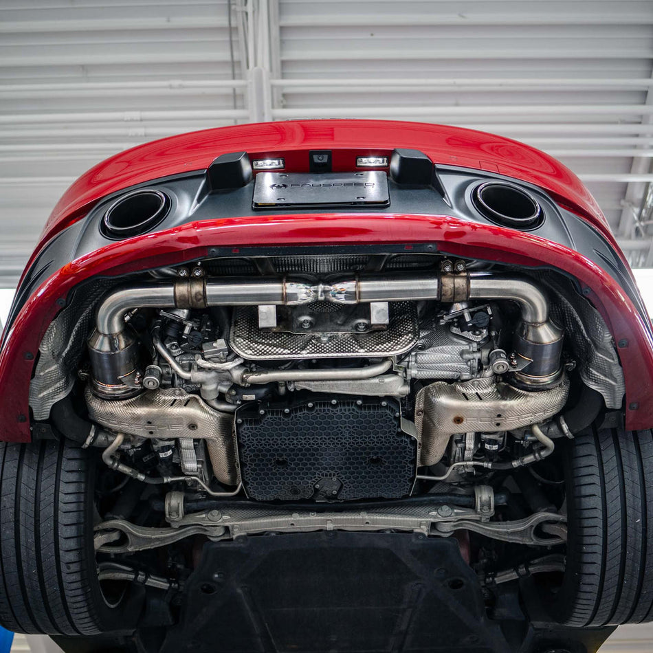 Fabspeed Porsche 992 Carrera Cat-Back Valved Maxflo Exhaust System (2019+)