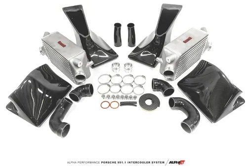Porsche 991.1 Turbo AMS Alpha Performance Intercooler System