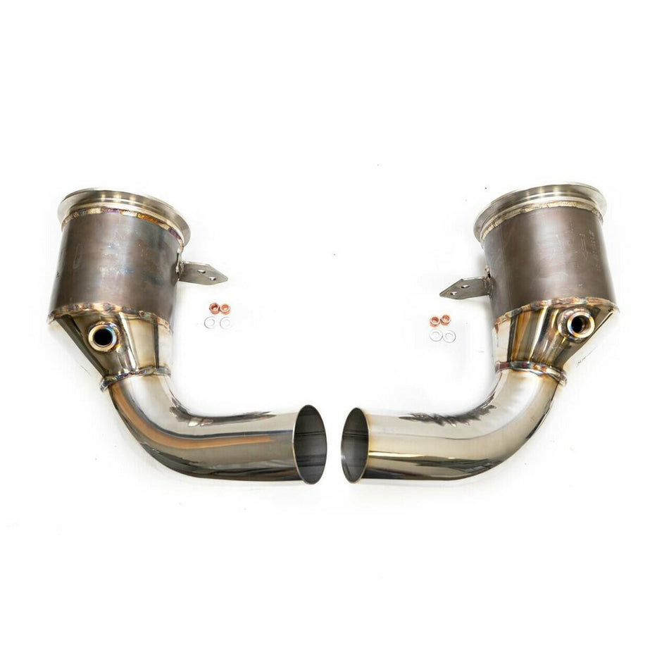 Fabspeed 2025+ Porsche 992.2 Carrera (NON GTS) Sport Catalytic Converters (2025+)