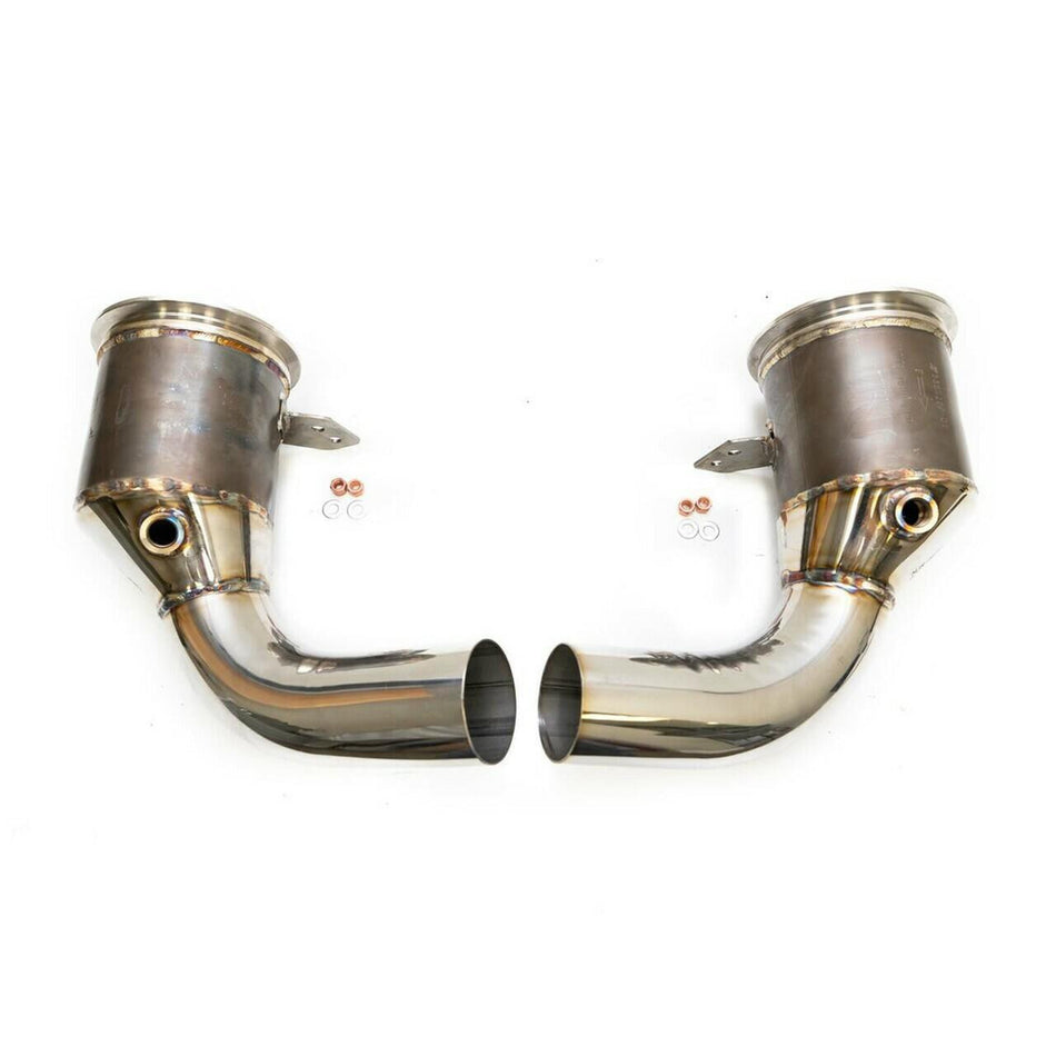 Fabspeed Porsche 992 Carrera Sport Catalytic Converters (2019+)