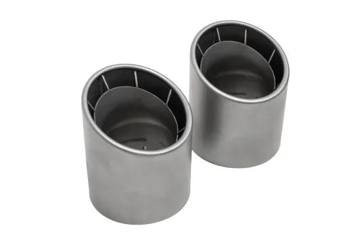 Porsche 718 GT4 RS / Spyder RS Weissach-Style Titanium Bolt-On Exhaust Tips