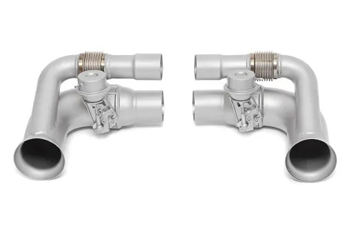 Porsche 997 GT3 Valved Side Muffler Bypass Pipes