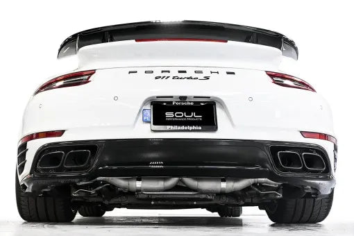 Porsche 991 Turbo Competition X-Pipe Exhaust System