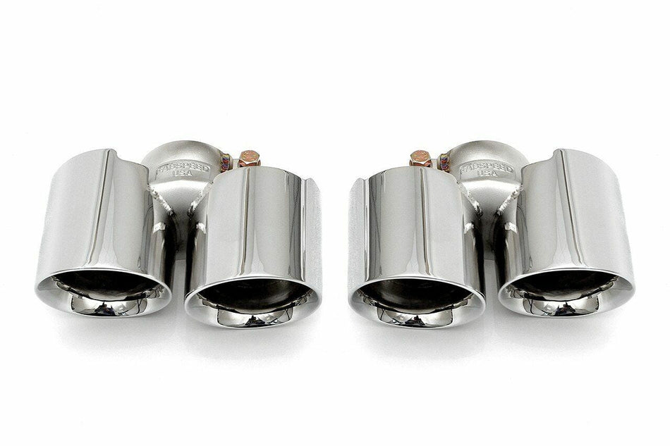 Fabspeed Porsche 991 Carrera Deluxe Quad-Style Tips (NON-S / NON-PSE) (2012-2016)