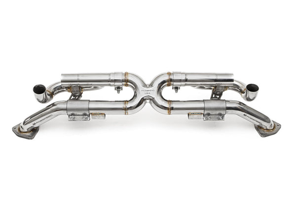 Fabspeed Porsche 991 Carrera Valved Center Muffler Bypass X-Pipe (Valved Exhaust Only) (2012-2016)