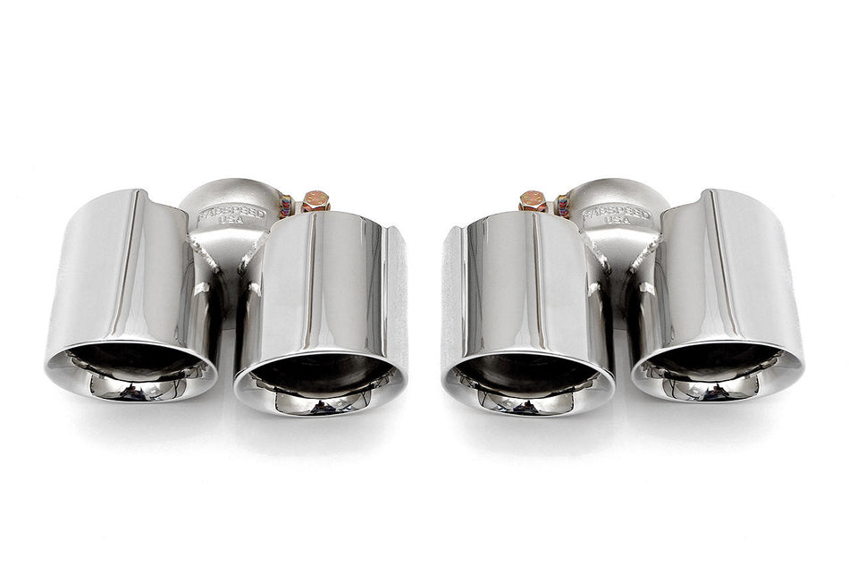 Fabspeed Porsche 997 Carrera Deluxe Quad-Style Tips (2005-2008)
