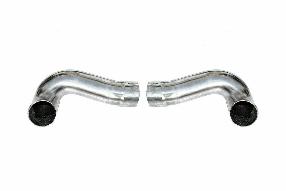 Fabspeed Porsche 997.2 Carrera Side Muffler Bypass Pipes (2009-2012)